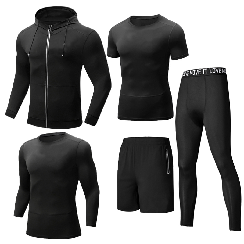 Ua Fitness Clothing Men's Long-Sleeved under Armor Sports Suit Gym Running High-Elastic Quick-Drying Clothing Training Tights Ua Fitness Clothing Men's Long-Sleeved under Armor Sports Suit Gym Running High-Elastic Quick-Drying Clothing Training Tights