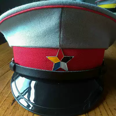 Republic of China big cover nut World War II big cover nut Warlord big brim hat War of Resistance army cap National army warlord cap