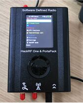 hackRF one Portapack H1 upgraded version (touch screen 360 degree knob) finished
