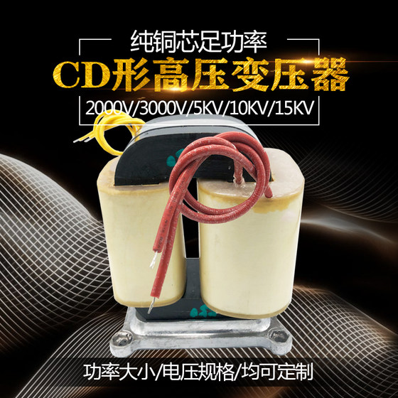 CD 유형 고전압 변압기 3000V5000V10KV15 kV 10,000 볼트 테스트 변압기 맞춤형 포팅