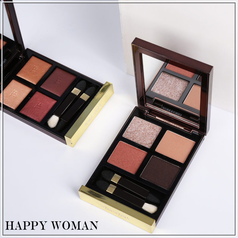 Tom Ford TF phấn mắt bốn màu 04H trăng mật ngày 20, 3/12/1/10, màu đất, nàng tiên cá phấn mắt chính hãng