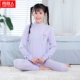 Thanh niên Nam Cực cao cổ áo cotton mùa thu quần dài phù hợp với cô gái lớn trẻ em sinh viên cotton mỏng phần đồ lót nhiệt