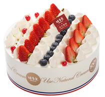 Beijing delicious cake birthday fruit cake (Classic 100) natural cream official delivery