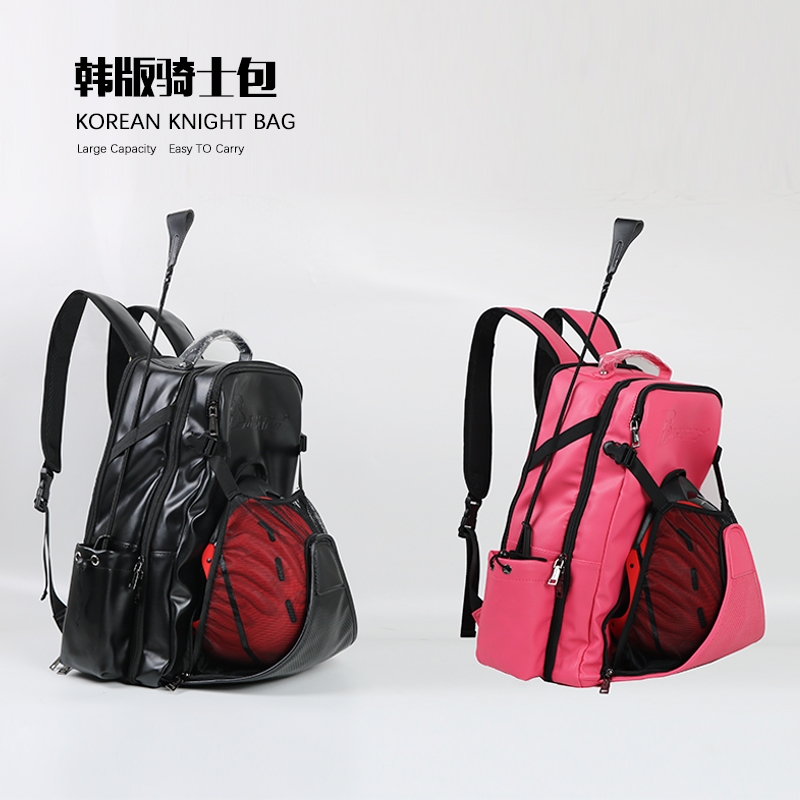 B08 Children's Equestrian Pack Adult Riding Pack Equestrian Backpack Equestrian Equipment Pack Equestrian Helmet Boot Pack