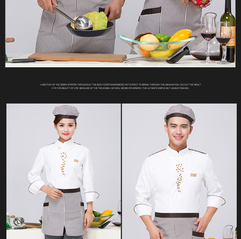 Veste chef cuisinier en polyester - Ref 1910566 Image 16