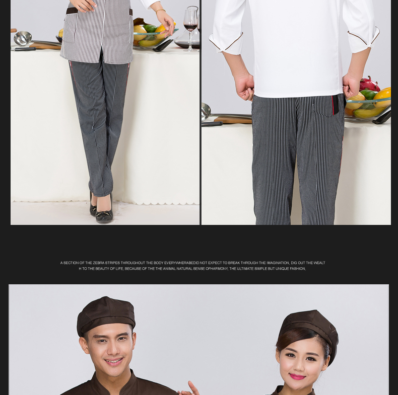 Veste chef cuisinier en polyester - Ref 1910566 Image 19
