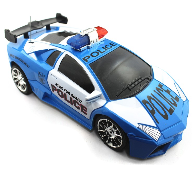 Children Police Car Police Remote Control Police Car Wireless Remote Control Racing Bike Rover Drift Boy Small Car Die Electric