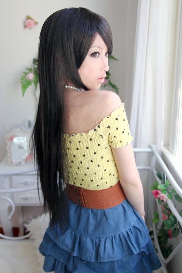 Perruque Long cheveux raides - Ref 2610028 Image 8