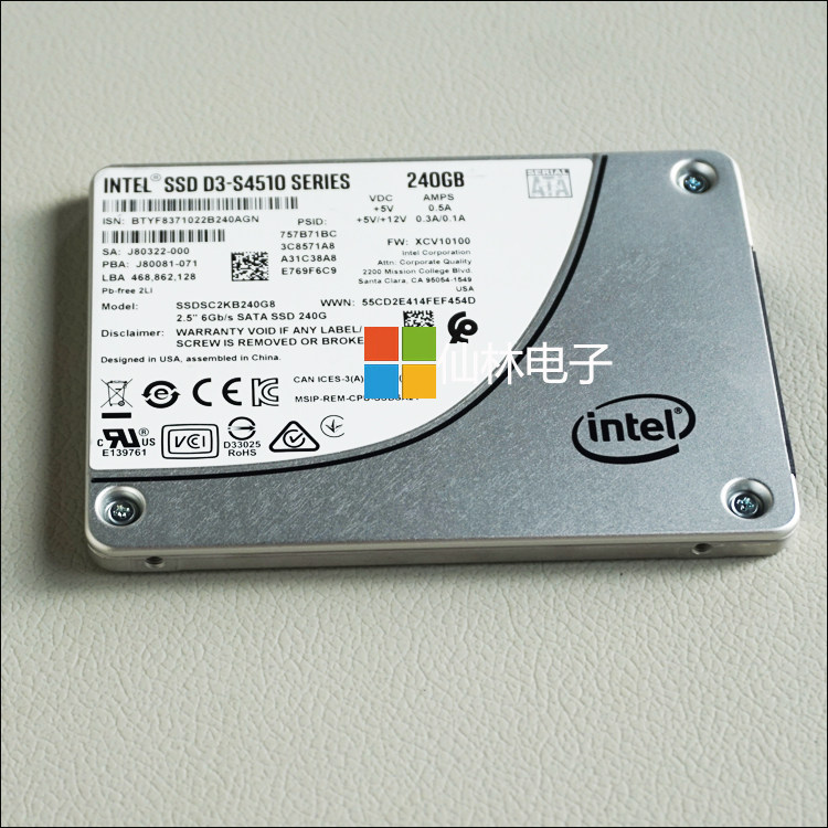Intel Intel S4510 240G Enterprise Solid State Drive SSDSC2KB240G801