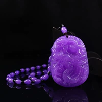 Фиолетовое ожерелье из искусственного пчелиного воска-Бренд Дракон