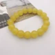 Браслет из желтого агата
