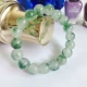 Изумрудный агатовый браслет