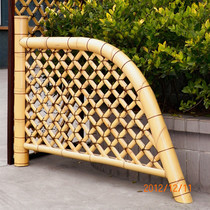 GBamboo Products Light Pleasing Temple Courtyard Decoration Outdoor Garden Fence Fencing Bamboo Fence Wall Balcony Partition