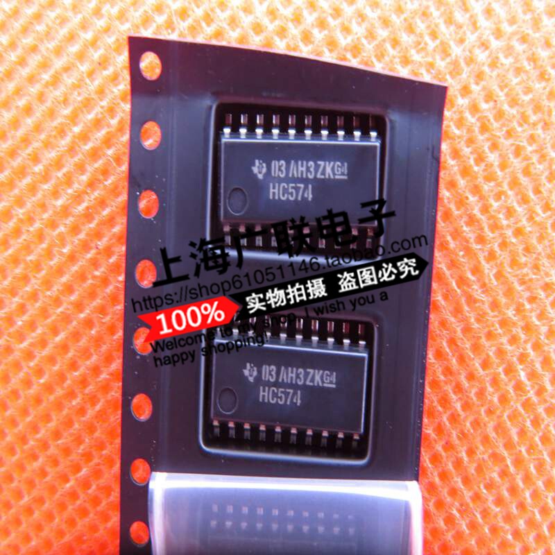 Logic chip SN74HC574NSR HC574 SOP-20 in 5.2mm medium body from stock