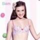 Bailing Baili three-dimensional push-up breast-retracting soft steel ring girl underwear student bra development period love