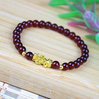 Браслет из граната, 6mm