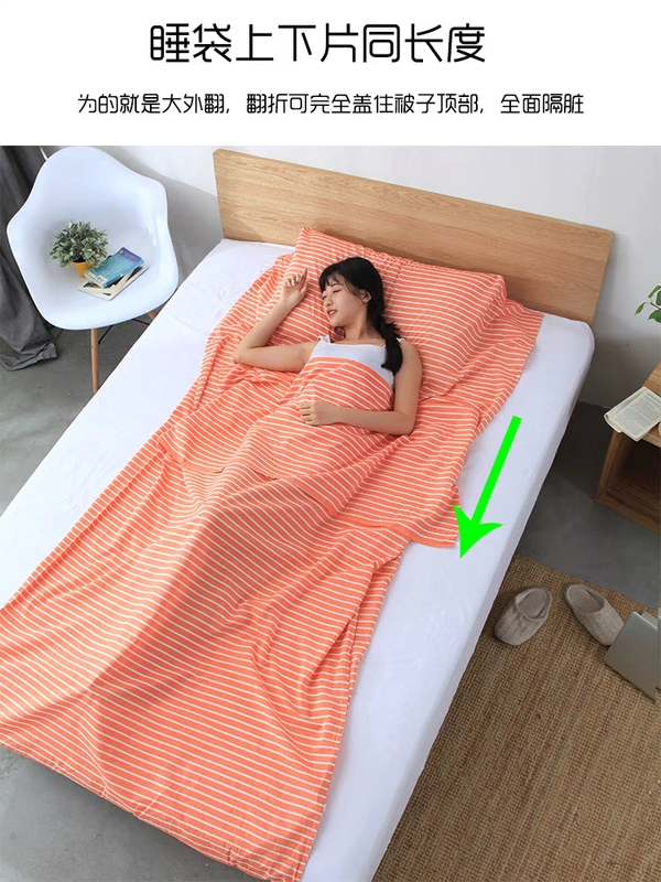 Ba con lạc đà giặt bông khách sạn du lịch bẩn túi ngủ khách sạn chống bẩn ánh sáng du lịch người lớn tấm du lịch