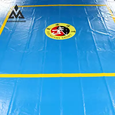 Boxing ring cover cloth Sanda PVC anti-slip cover single boxing platform thick canvas cover apron custom