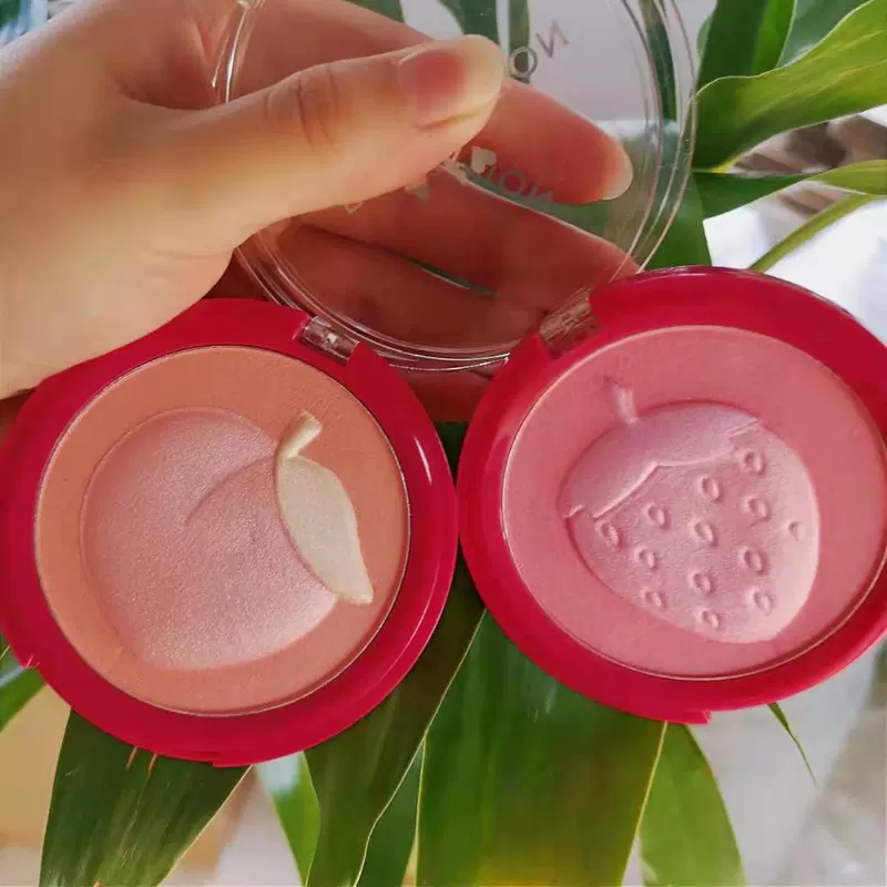 Cách mạng trái cây cô gái hoa hồng chuối cam cao cấp sửa chữa năng lực má hồng đôi màu - Blush / Cochineal