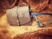 Design custom version of the pattern womens bag drawings Monet new box bag Zongzi bag small square bag DIY leather goods