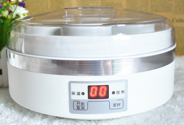 Máy làm sữa chua 7 ly - Sản xuất sữa chua 