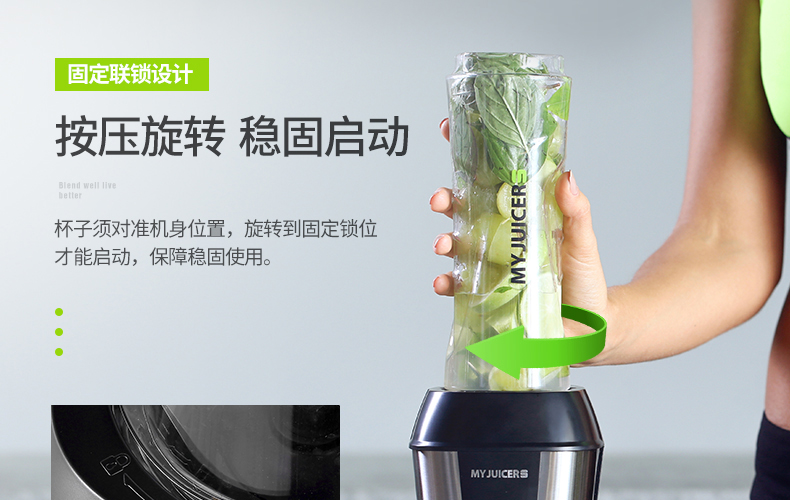máy xay philip cầm tay Máy ép trái cây và rau quả Ergo CHEF MJ495A Máy xay thực phẩm bổ sung của tôi JUICER S ép trái cây bằng tay