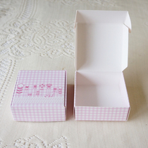 Pink Candy Carton Handmade Soap Packaging Box Empty Gift Box Jewelry Box Universal Gift Box Aircraft Box Spot