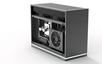 3 0 spot] Acat xpro chassis 280 Water cooled three-tank graphics card ITX chassis Formd T1 chassis