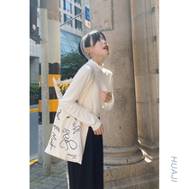 Flower gig A558 black modell heaps of undershirt woman inside lap long sleeve thin section Spring autumn base 100 lap T-shirt