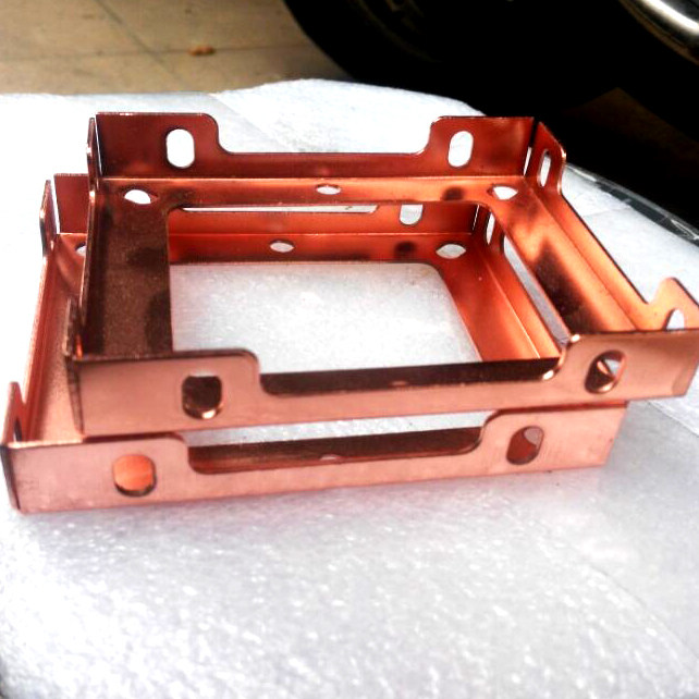 Biliary transformer Inform bracket Red Bull bracket plated red copper suitable for EI 76 sheet steel