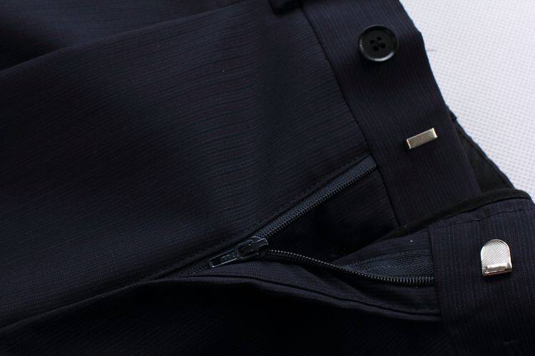 Pantalon droit en laine pour printemps - Ref 1470942 Image 11