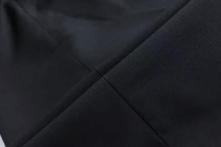 Pantalon droit en laine pour printemps - Ref 1470725 Image 7