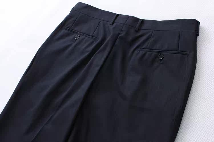 Pantalon droit en laine pour printemps - Ref 1470942 Image 14