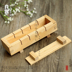 Sushi Nhật Bản với một ngàn lớp dụng cụ làm khuôn sushi bằng phẳng ép cơm khuôn tre / hộp sushi bằng gỗ - Tự làm khuôn nướng khuôn silicon Tự làm khuôn nướng
