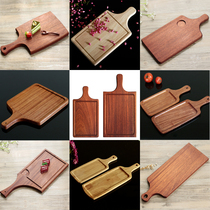  Oak Pizza Rectangular Pizza Steak tray Bread Fruit Dessert Cake plate Pizza plate Cutting board Sushi plate