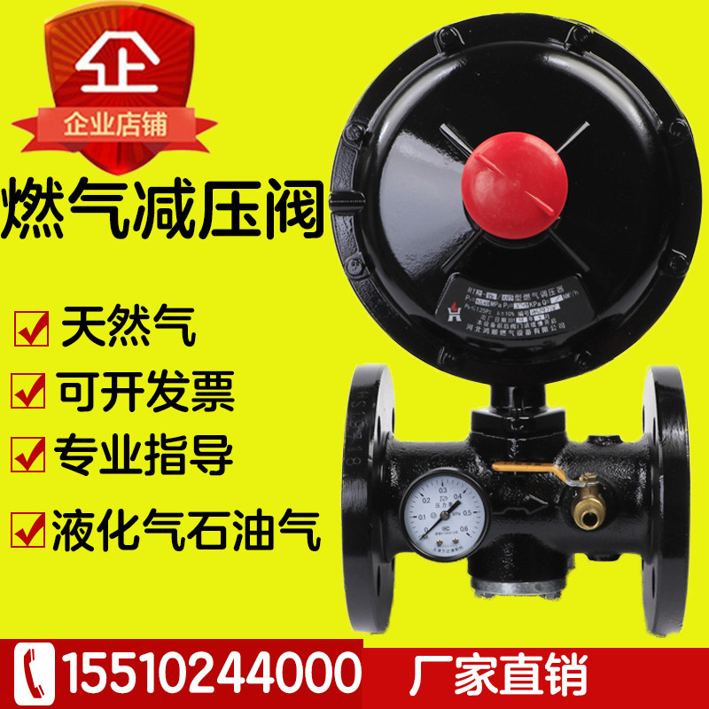 Natural gas pressure regulating valve pressure reducing valve gas pressure regulator liquefied gas pressure regulating valve RTZ-F burner boiler