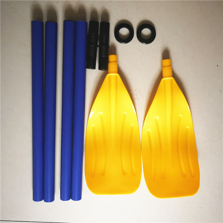 Plastic Boat Paddle Folded Stack Plastic Paddle Water Fishing Inflatable Kayak Dinghy Rubber Dinghy Yacht Accessories Spot Shake