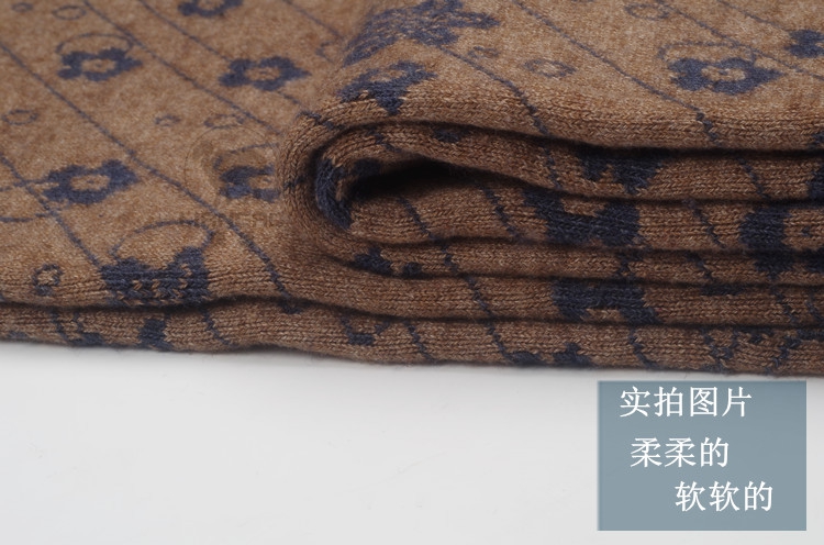 Phụ nữ mùa đông quần len trung niên dày quần ấm quần quần cao eo quần phụ nữ quần cashmere quần dài kích thước lớn quần dài quần tất nữ lót lông