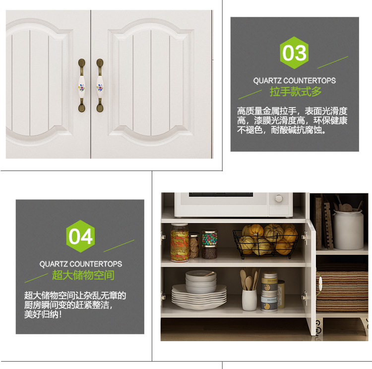 tủ bên bữa ăn hiện đại tủ nhỏ gọn nhà tủ đa chức năng tủ chè tủ tủ nền kinh tế đơn giản - Buồng giá để sách