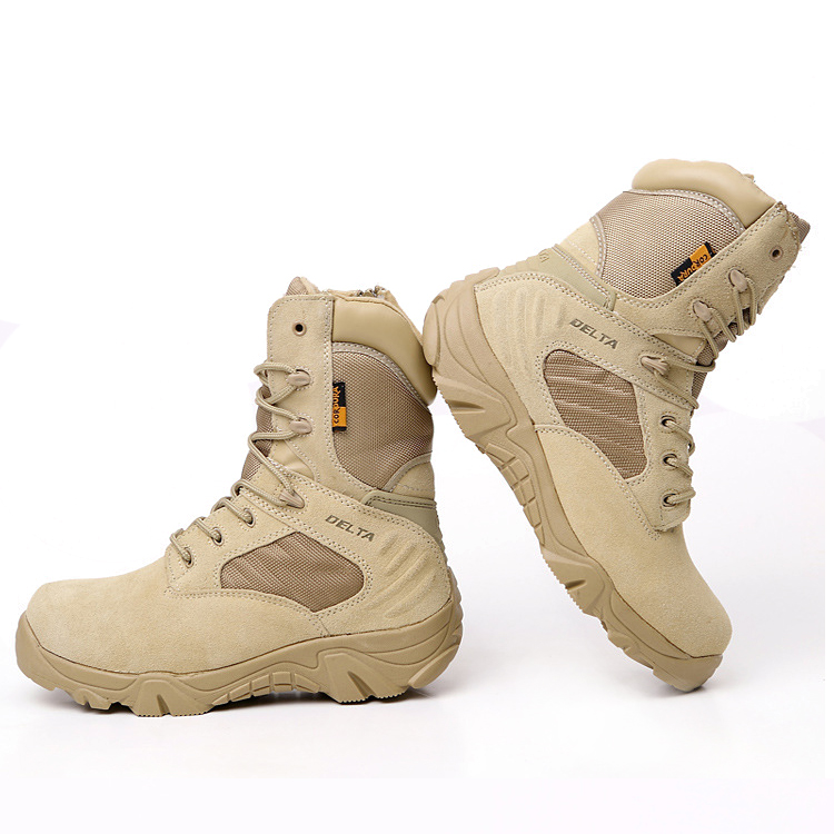 Bottes militaires pour homme en cuir - amortissement - Ref 1396759 Image 69