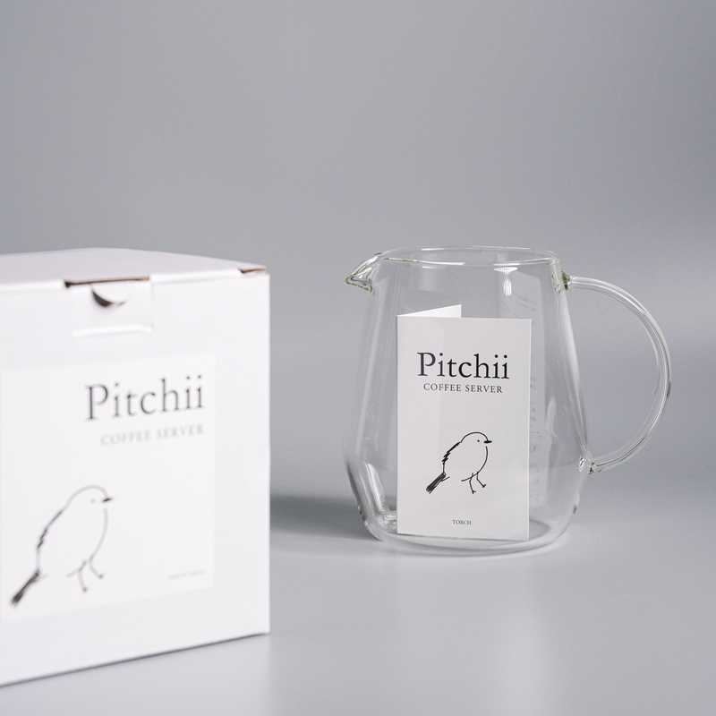 Torch Little Bird Sharing Pot 600ml Hand-Brewed Coffee Heat-Resistant Glass Pot Little Pitchii
