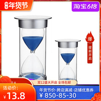 Timer children anti-fall time hourglass 30 minutes creative gift personality desktop Net red geometric decoration ornaments