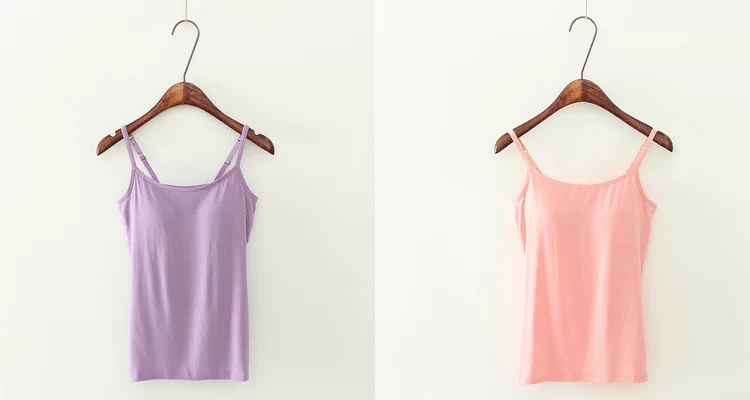 Bra không có vòng thép tích hợp với đệm ngực mùa xuân và mùa hè thể thao bra đồ lót yoga đáy quần áo yếm nhỏ vest nữ