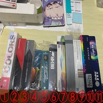 Collection of color cards for paints and coatings of various brands