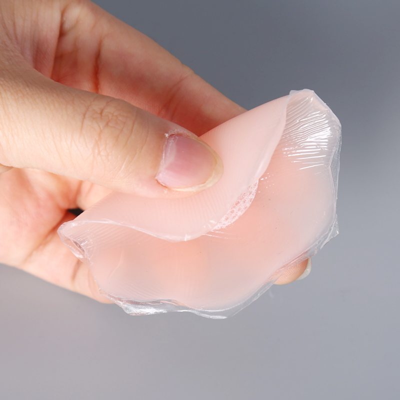 Dán sữa chống va chạm núm vú dán ngực dính thoáng khí silicone bơi không thấm nước cô dâu đầm nữ miếng dán nâng ngưc