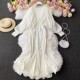 Doll sleeve round neck velvet dress goddess fan fashion temperament waist was thin bag hip fishtail long skirt evening dress