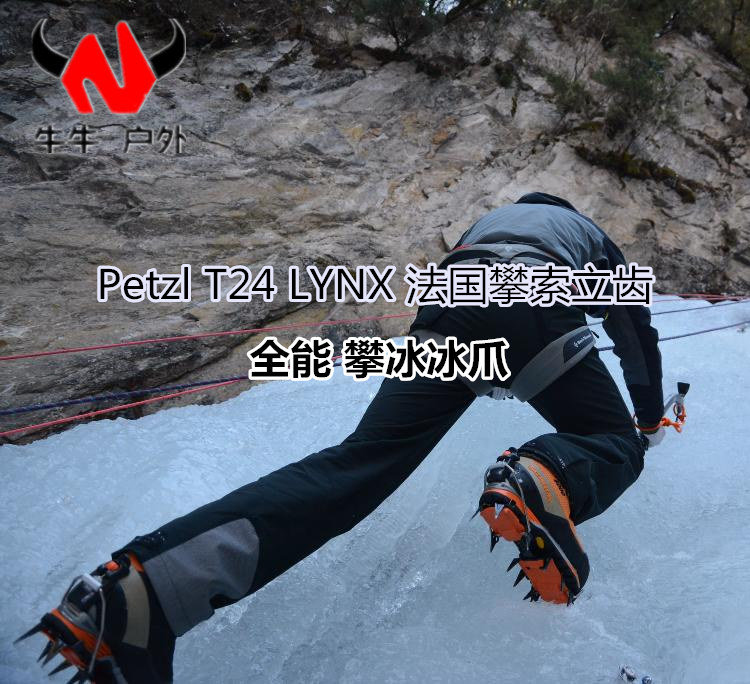 Petzl LYNX France Climbing Solid Teeth Half-Card Full-Card All-round Climbing Ice-claw T24A LLU