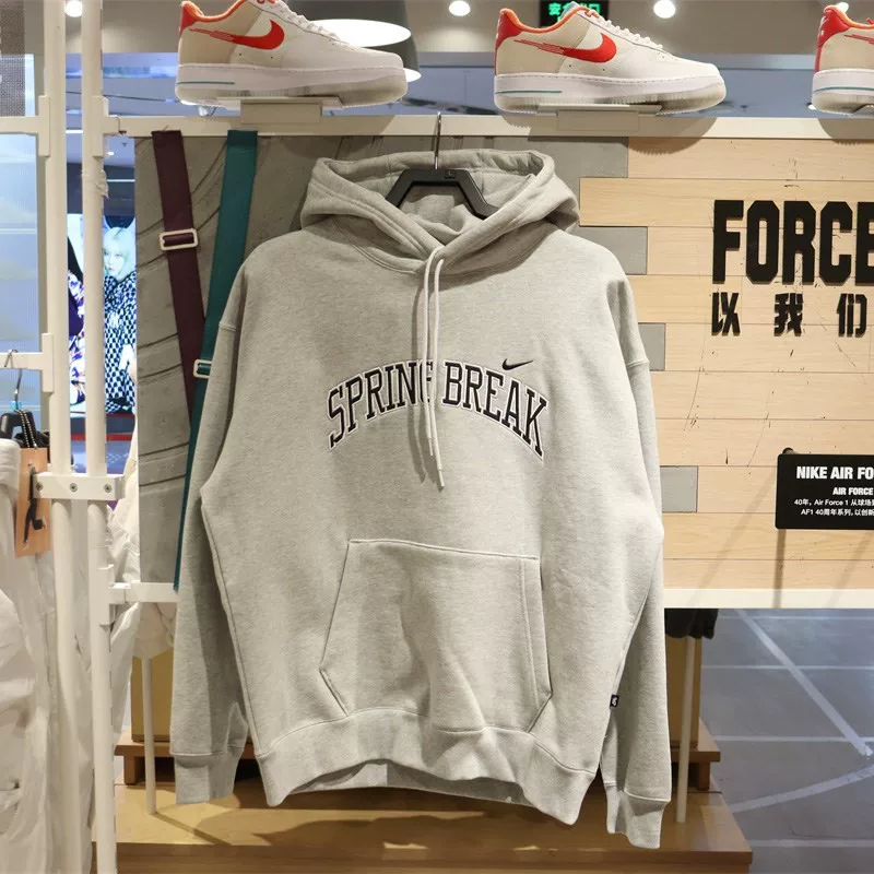 Nike, флисовый скейтборд для отдыха, худи, толстовка
