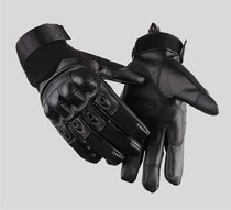 Black Hawk full finger tactical gloves Special Forces Sports armor men warm riding outdoor gloves non-slip fighting Mountaineering