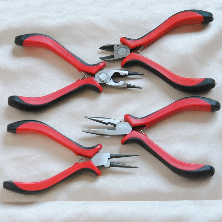 Round-toe pointed pliers Figure 9 pincers diagonal cutter pliers Flat head clamp Thread cutting pliers Vise pincers Pointed jewelry